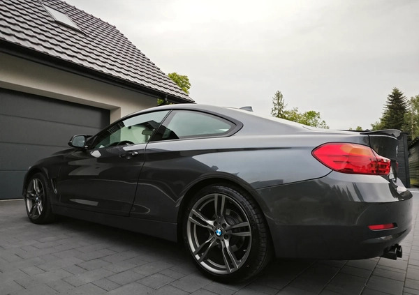 BMW Seria 4 cena 72999 przebieg: 151000, rok produkcji 2015 z Okonek małe 562